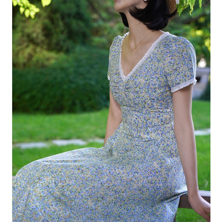 Floral vintage dress