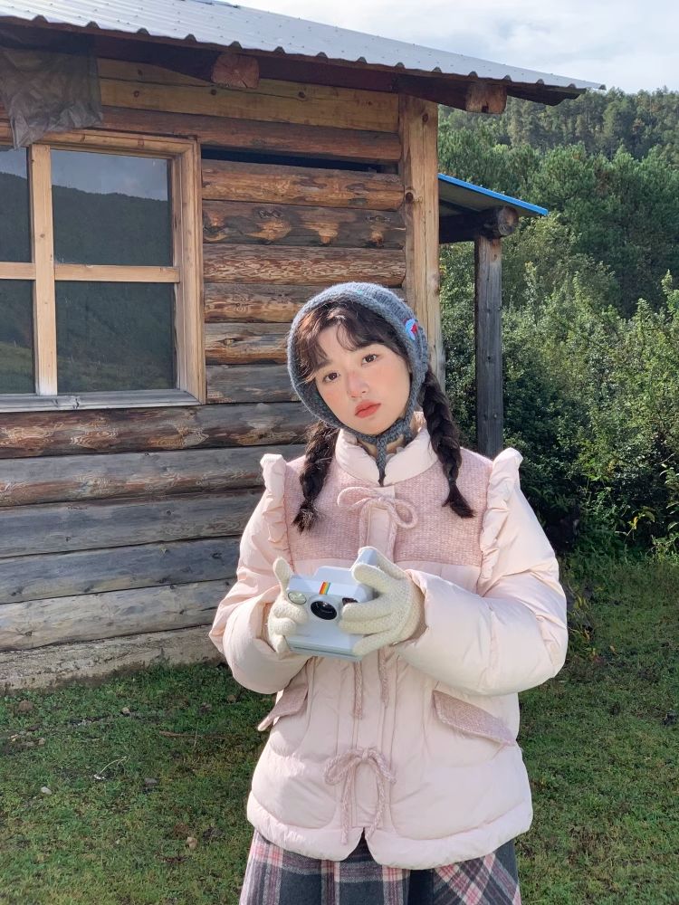 Bowknot small fly-sleeved Jacket【s0000005897】