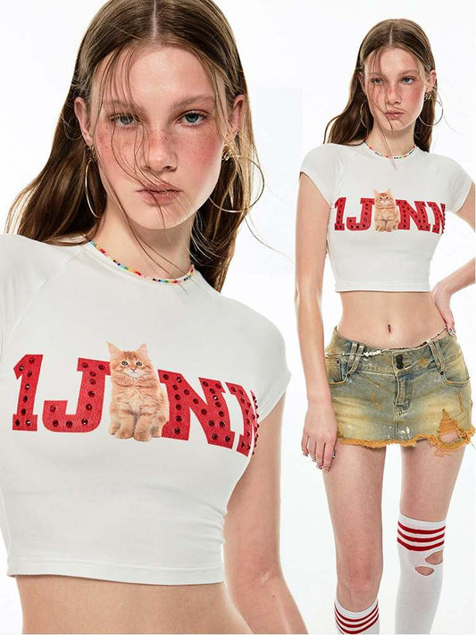 Low Waist Distressed Denim Mini Skirt【s0000009133】