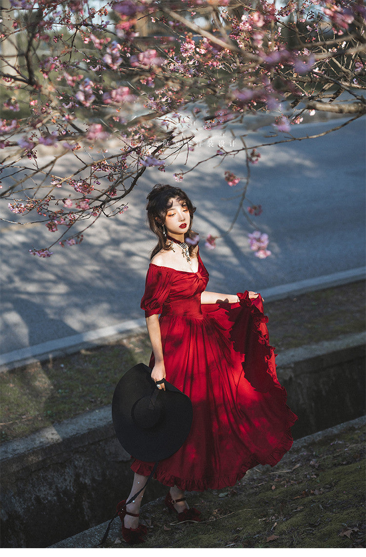 Beleganty - Miss Rebecca - Pure Color Elegant Lolita OP Dress