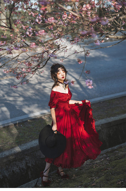 Beleganty - Miss Rebecca - Pure Color Elegant Lolita OP Dress