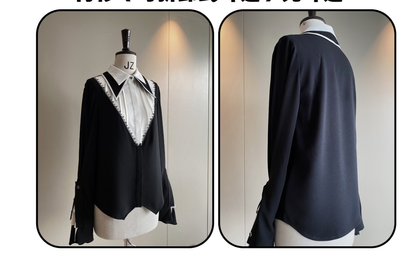 Susin Lolita - Cross Praise - Nun Style Gothic Lolita Dress and Blouse