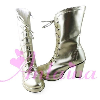Antaina - Elegant Lolita Heel Boots Heel Shoes Multicolor