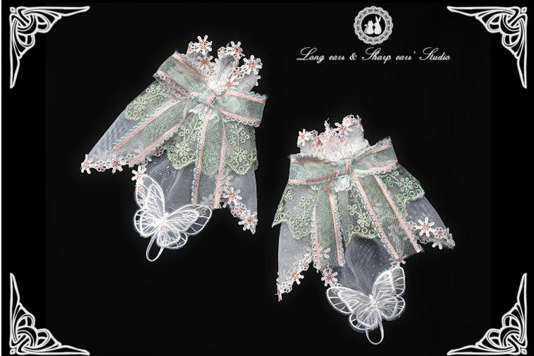 Long and Pointed Ears - Lily Overture - Wedding Lolita Dress Set Bridal Dress