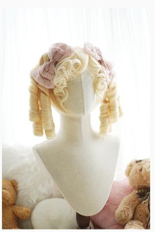 Imperial Tea - Daily Lolita Wigs Roman Roll Wig