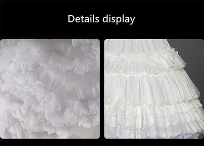 Youpairui - Puffy and Violent Fishbone Clouds Lolita Petticoat