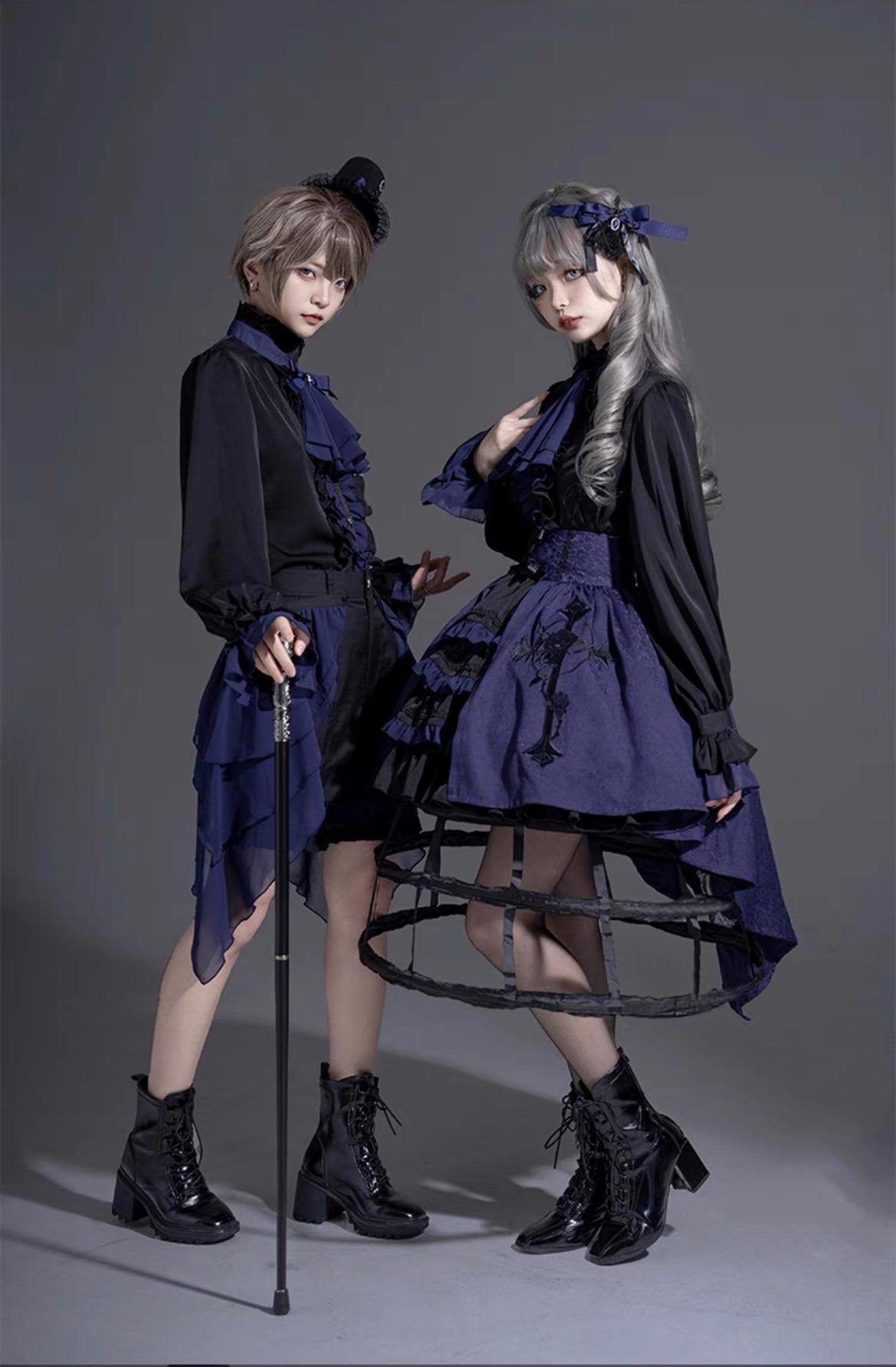 CastleToo - Evil Twins - Ouji Lolita Vest Set