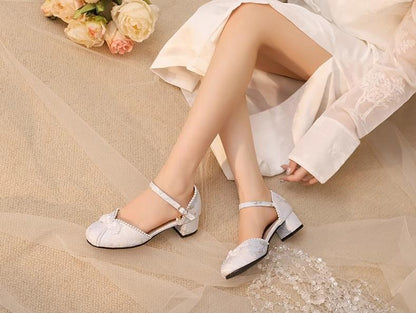 Yana - Heart Jade Yana - Qi Lolita Shoes Chunky Heels