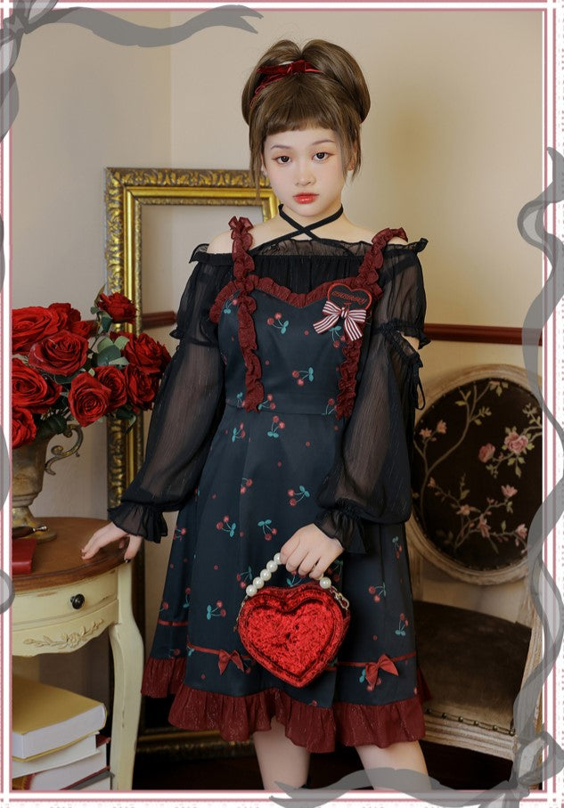 Yingtang - Plus Size Lolita Kawaii JSK Dress