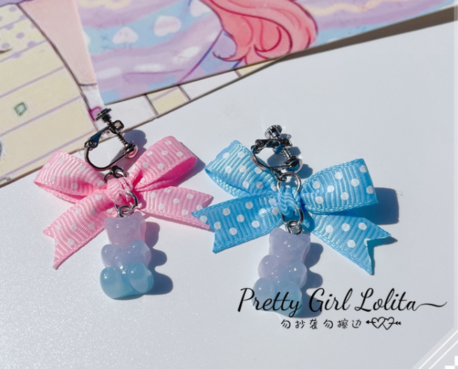 Pretty Girl Lolita - Sweet Lolita Pink-blue Accessories