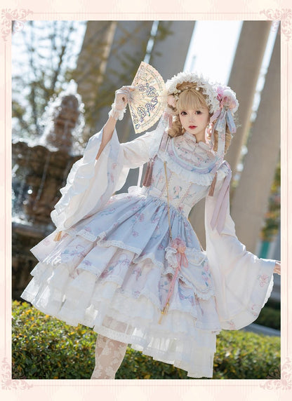 Bramble Rose - Exquisite Luo Shen - Qi Lolita OP Dress Chinese Style Lolita JSK