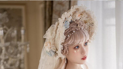 Cat Fairy - Gorgeous Lolita Tea Party Necklace, High Heels Shoes and BNT Hat