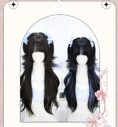 Dalao - Lily - Sweet Lolita Hime Cut Long Curly Wig for JK Girls