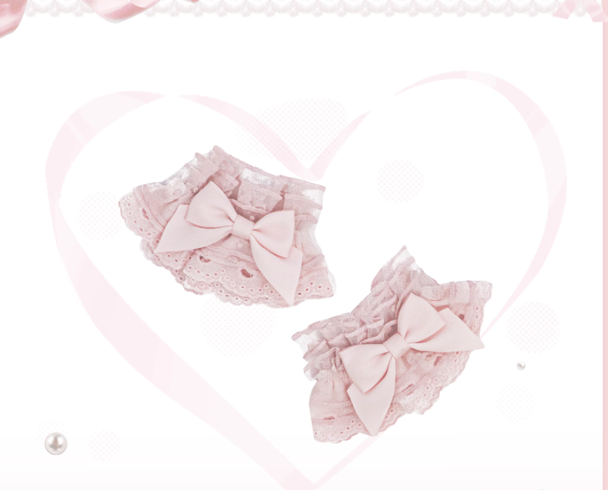 The Seventh Doll - Sweet Diary SP - Vintage Lolita Jumper Dress Petal-like Hem JSK Headdress Set