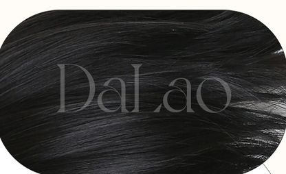 Dalao Home - Ballet - Sweet Long Straight Black Brown Wig