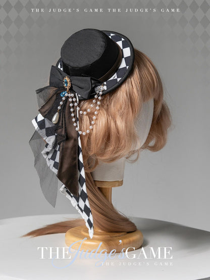 Forest Fluorescent Carps - The Judge's Game - Light Blue Ouji Lolita Shorts, Short Sleeve Shirt