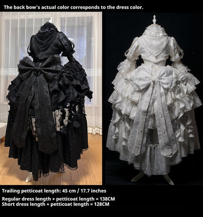 Smoothy - Caliburn - Gothic Lolita JSK Dress with Bolero with Detachable Sleeves