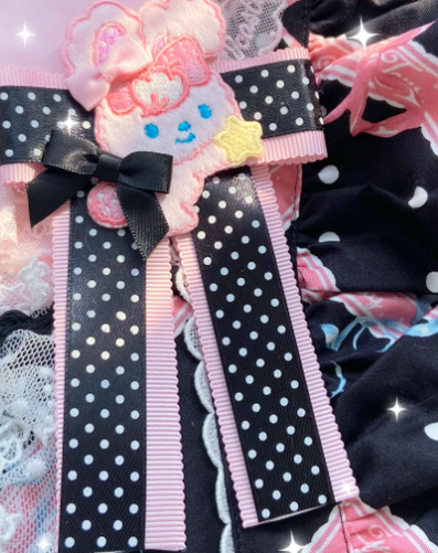 Bear Doll - 1000SE - Lolita Sweet Corsage Hair Clip Pin Accessories