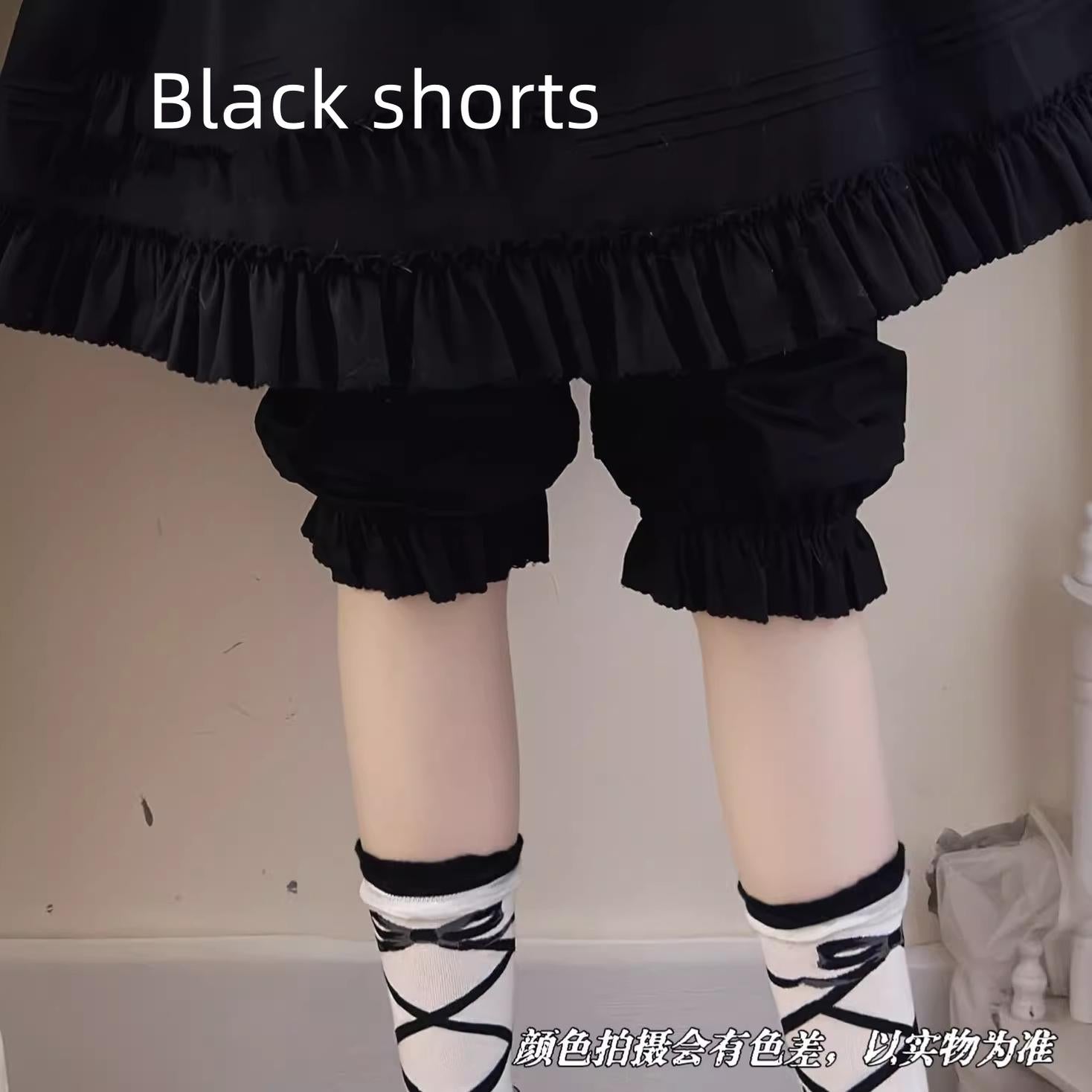 Uncle's Workshop - Lullaby - Cotton Lolita OP Dress Kawaii Lolita Bloomers