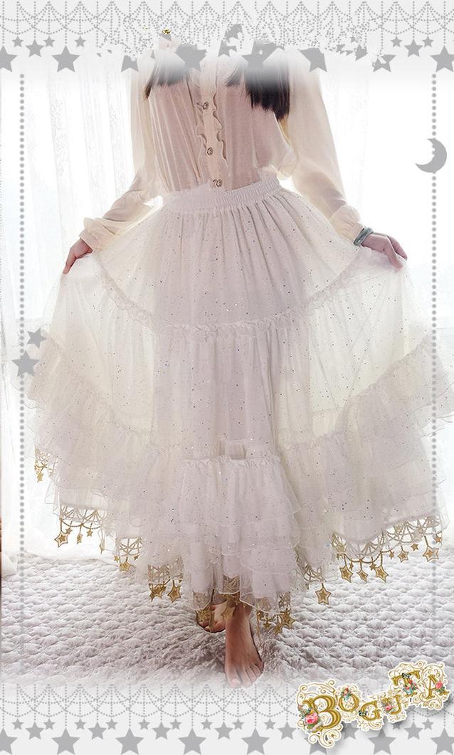 Boguta - Starry Night - 60/70/80cm A-line Lolita Petticoat