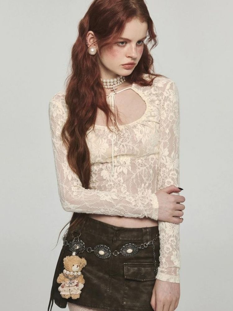 Slim fit long sleeve bottling tops【s0000004107】