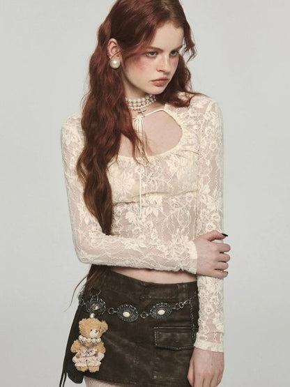 Slim fit long sleeve bottling tops【s0000004107】