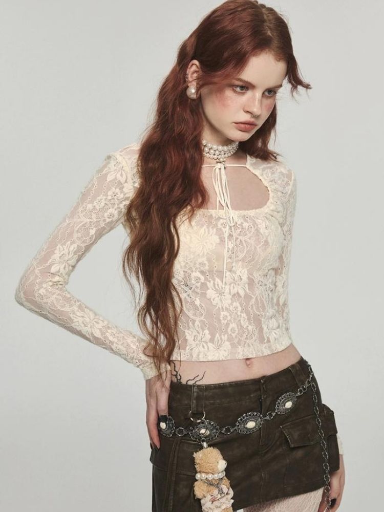 Slim fit long sleeve bottling tops【s0000004107】