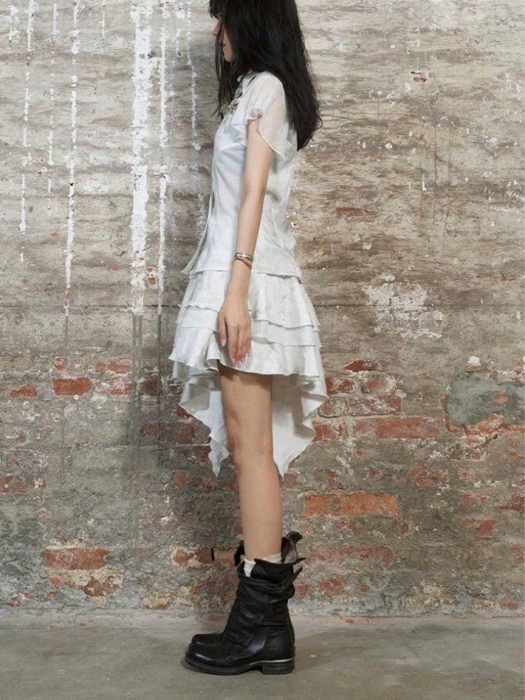 Irregular cake skirt【s0000003210】