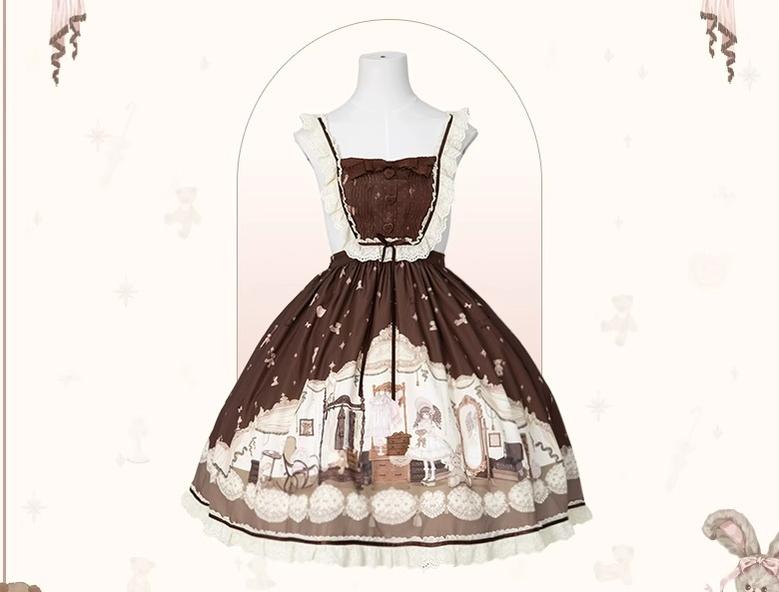 Mademoiselle Pearl - Lovely Lolita Dress OP Cloak Blouse SK Set