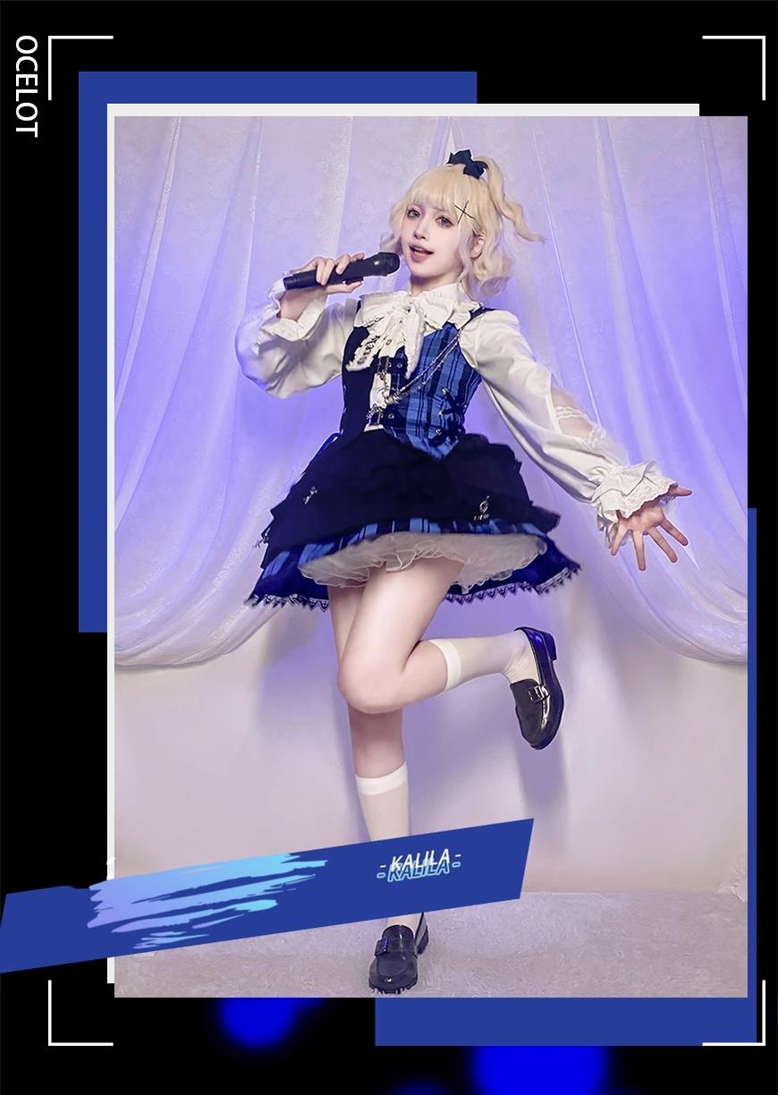 OCELOT - Kalila - Punk Lolita Dress Set Plaid Shorts Set