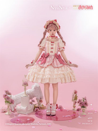 NyaNya - IP Collab Dreamy Memories Themed Lolita OP Dress
