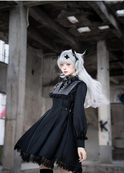 CastleToo - Rules of the Otherworld - Gothic Ouji Lolita Shorts Set with Embroidery Jacket