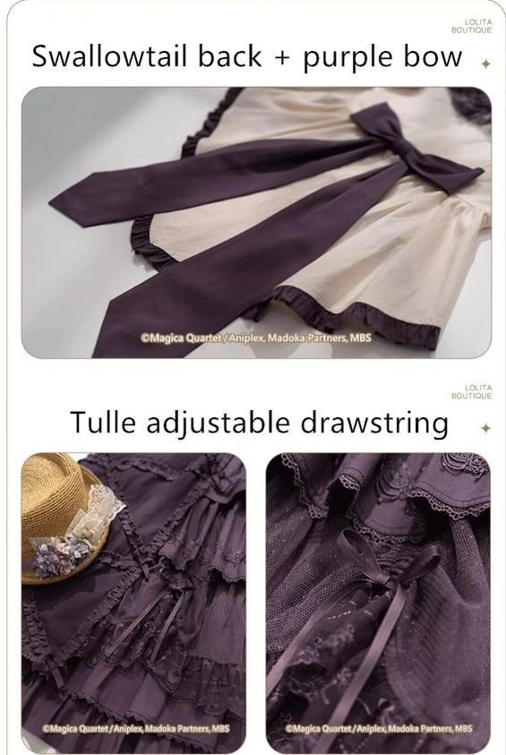 NyaNya - IP Collab Dreamy Memories Themed Lolita OP Dress