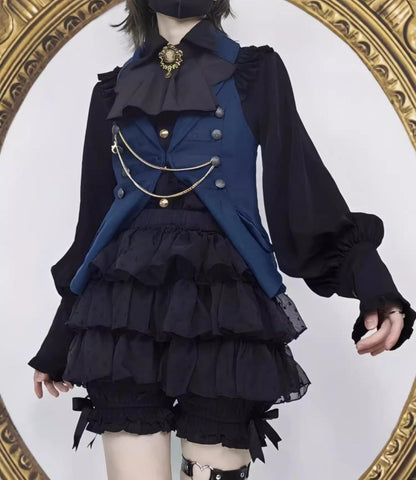 DMFS - Daily Lolita Bloomers Lace Cake Pants for Summer Wear