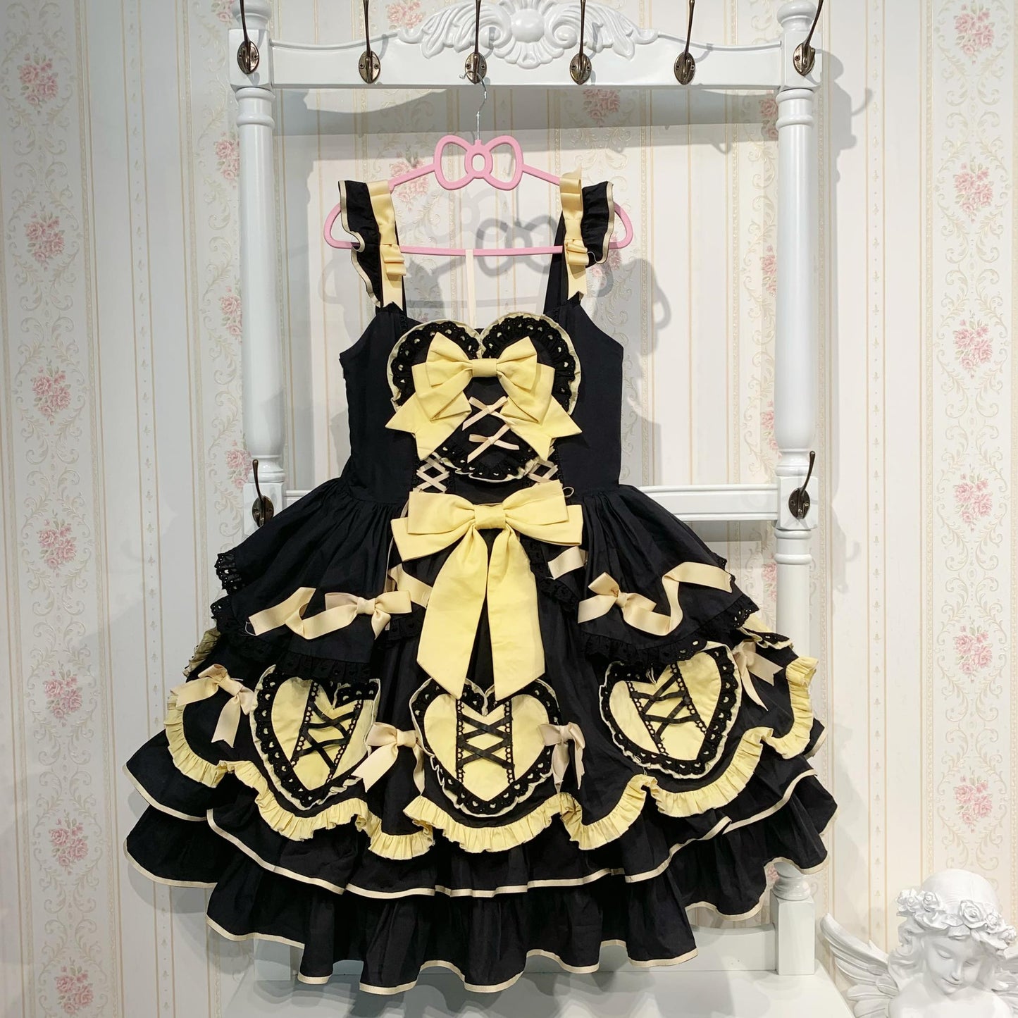 Chubby Cat Diary - Icing Sugar Gift Box - Plus Size Sweet Lolita JSK Dress Set