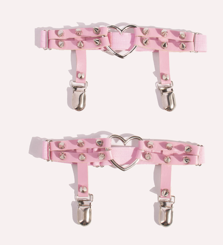 Day Dream - Punk Lolita Garters Stocking Clips Multicolors