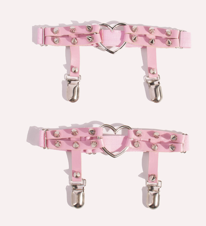 Day Dream - Punk Lolita Garters Stocking Clips Multicolors