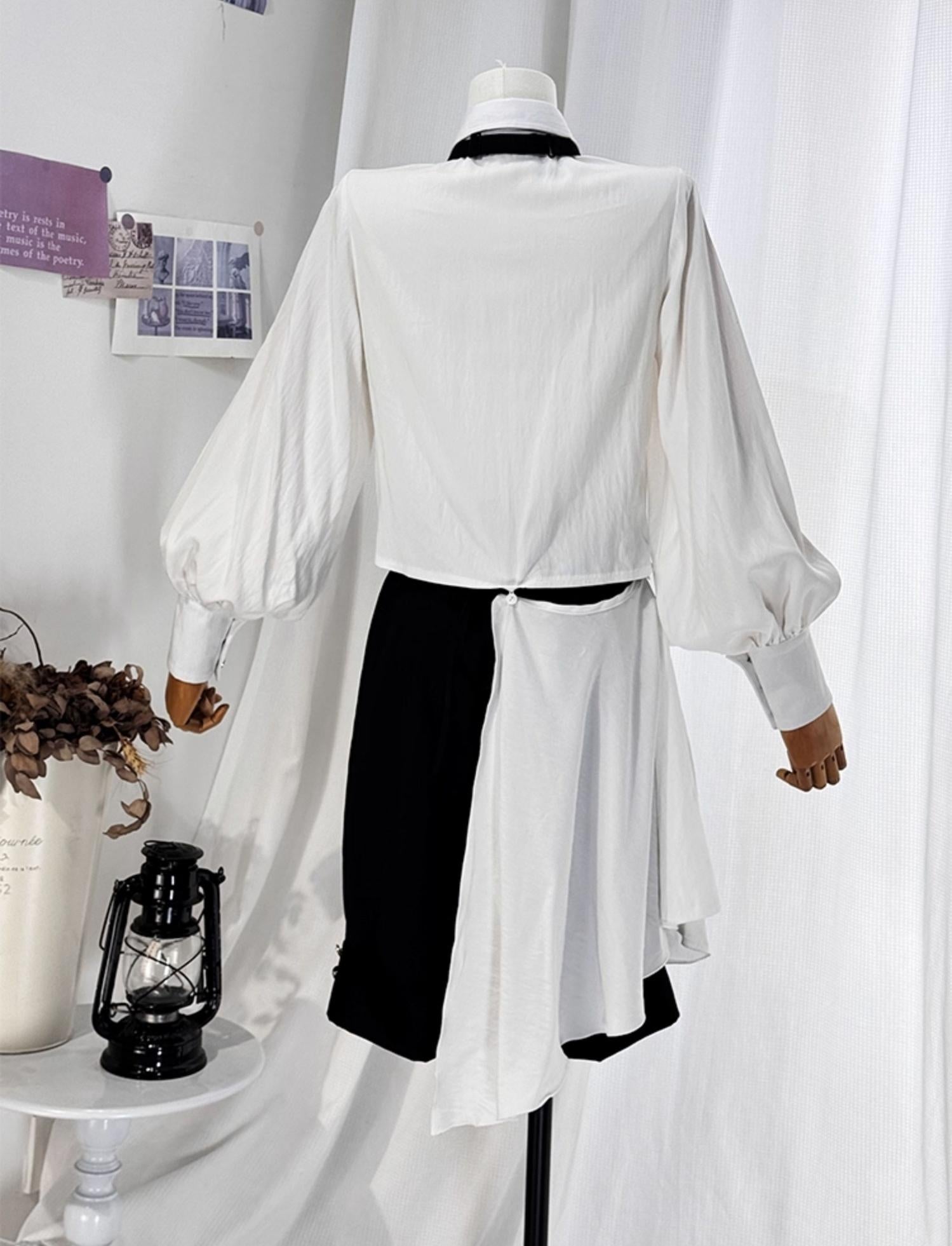 CastleToo - Black Tea Concerto - Ouji Lolita Outfit, Long Vest & Jacket