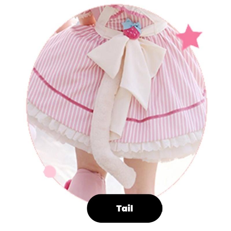 Sakurahime - Berry Bubble - Cute Lolita OP Dress Two Kawaii Styles