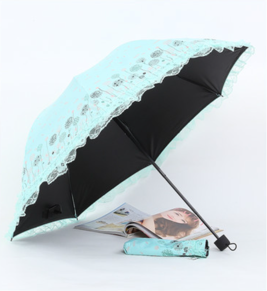 Qiteng - Daily Lolita Lace Princess Sunshade Parasol