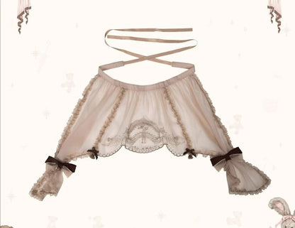 Mademoiselle Pearl - Lovely Lolita Dress OP Cloak Blouse SK Set