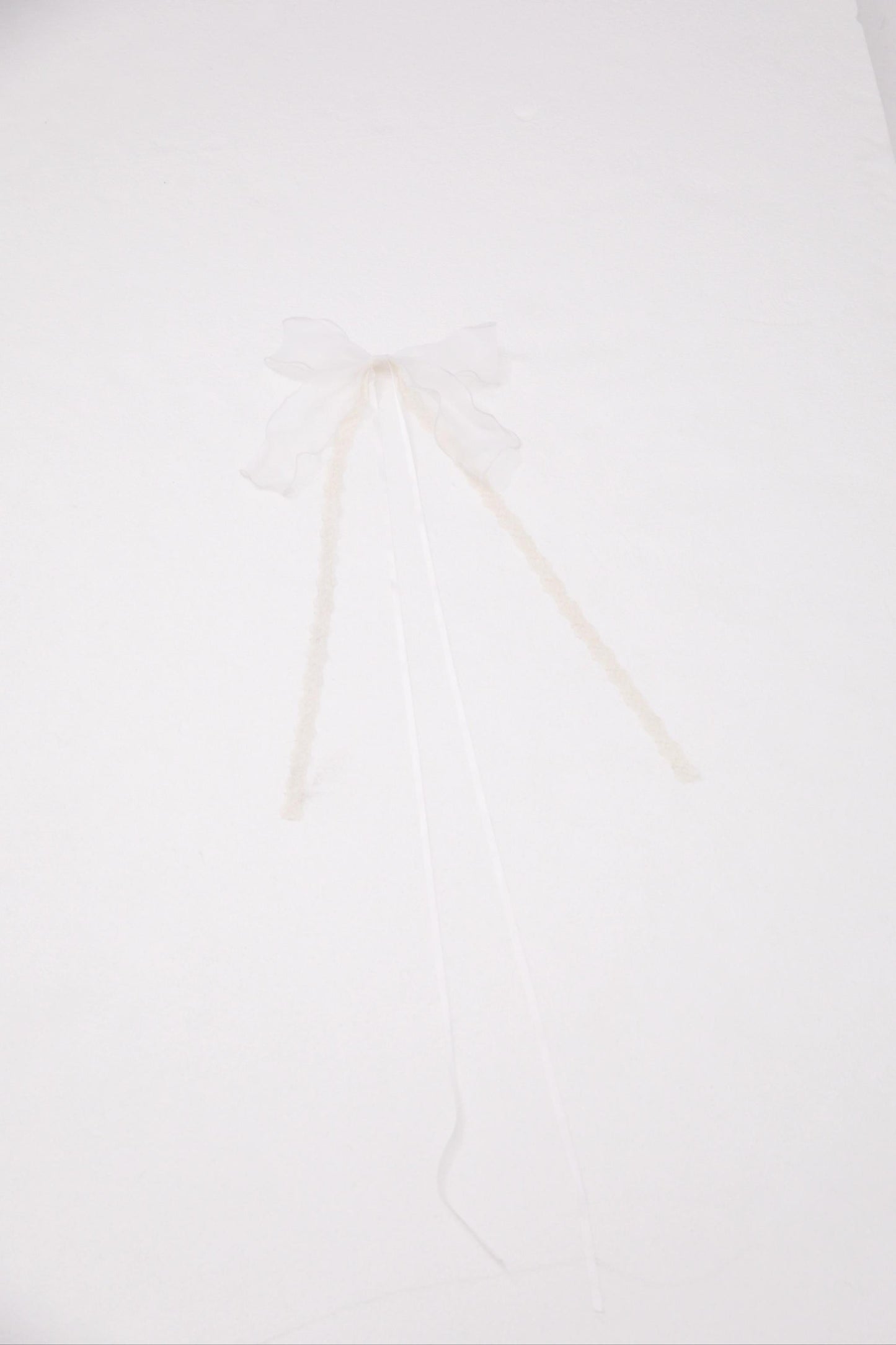 ZJstory - Sonnet Summer - Sweet Lolita Accessory Set Bow KC Hairband Waist Tie