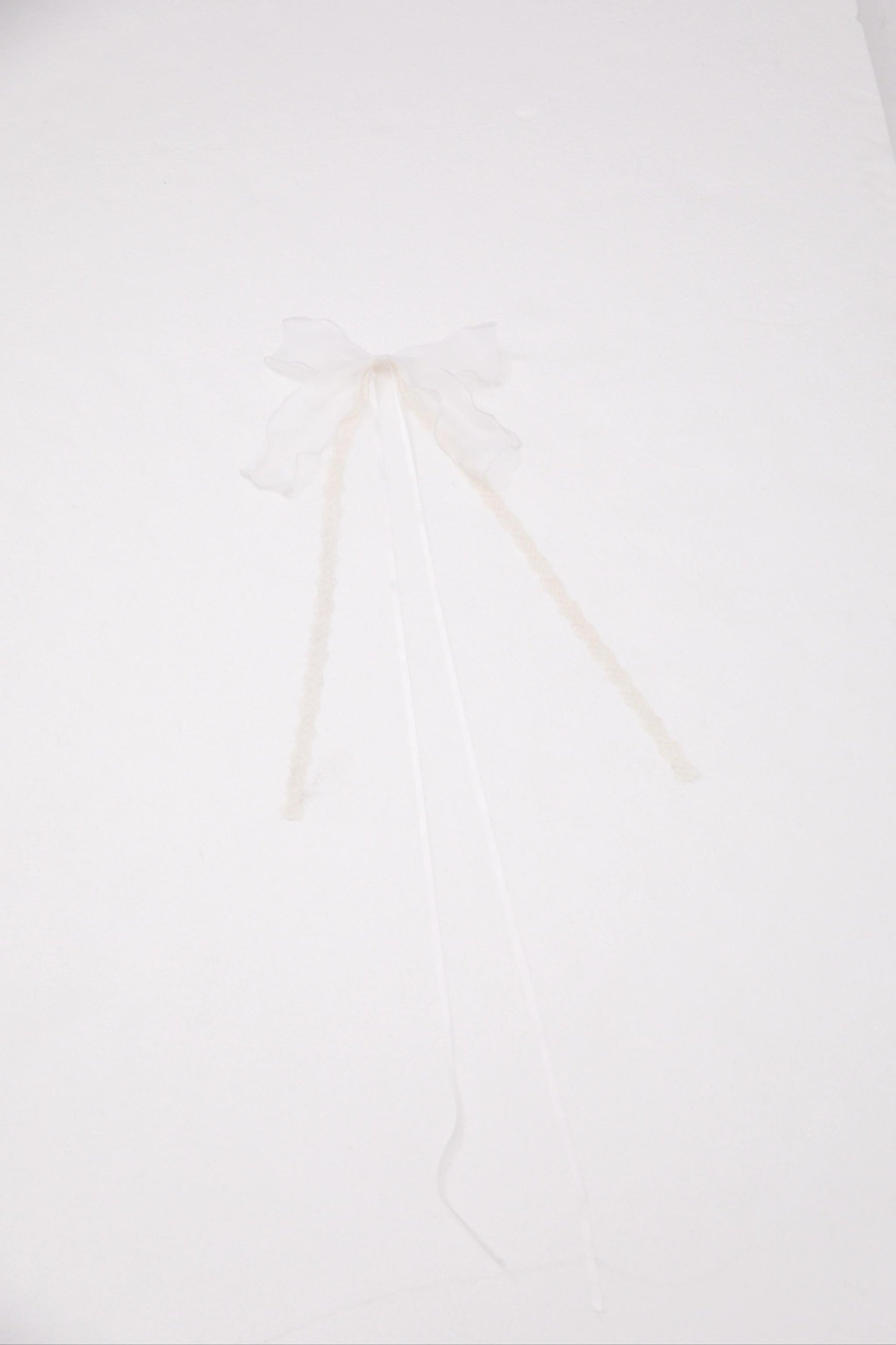 ZJstory - Sonnet Summer - Sweet Lolita Accessory Set Bow KC Hairband Waist Tie