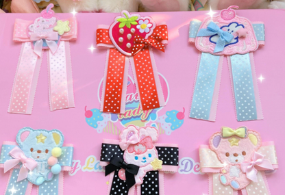 Bear Doll - 1000SE - Lolita Sweet Corsage Hair Clip Pin Accessories