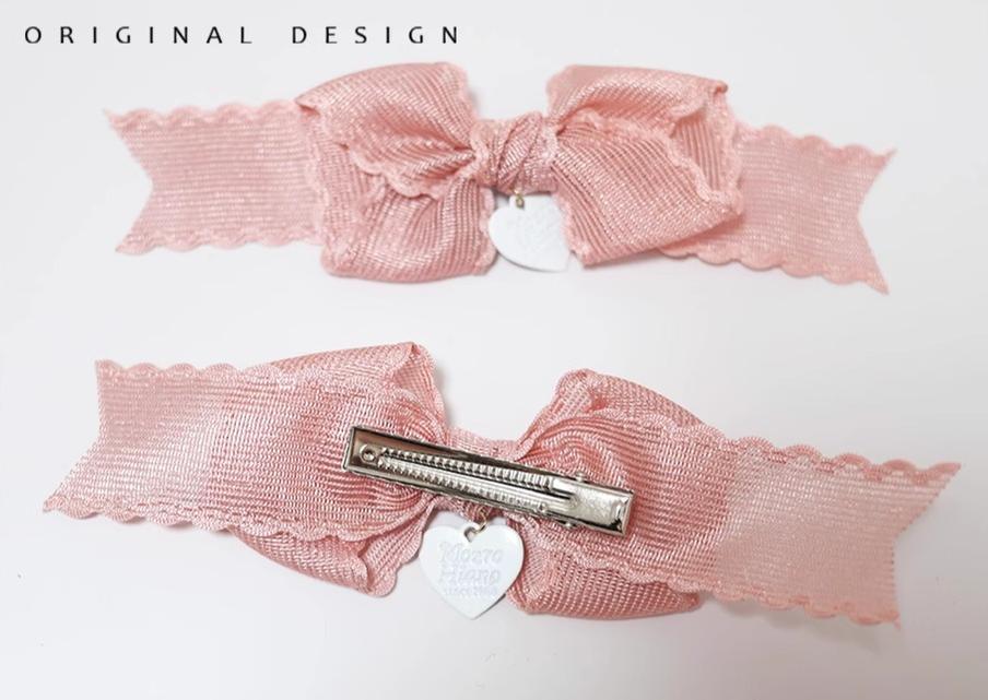 The Accessories' Story - Satin Ballet - Sweet Lolita Headdress Feather Bow