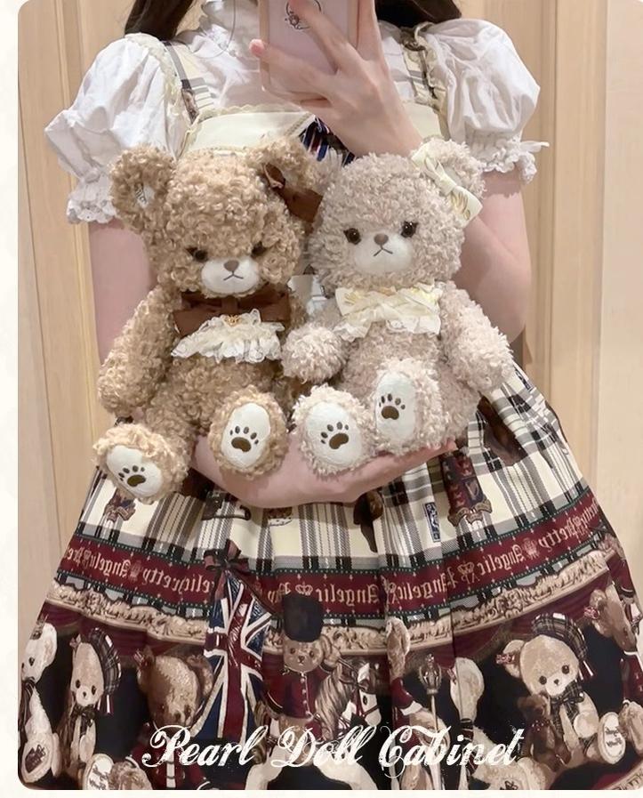 Mademoiselle Pearl - Pearl Doll Cabinet - Kawaii Lolita Plush Doll Bag with Outfit