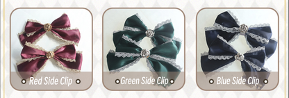 Forest Fluorescent Carps - Classic Lolita Salopette Set Violin Preppy Style Dress