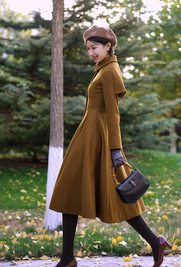 Medieval Exotic Retro Wool Coat