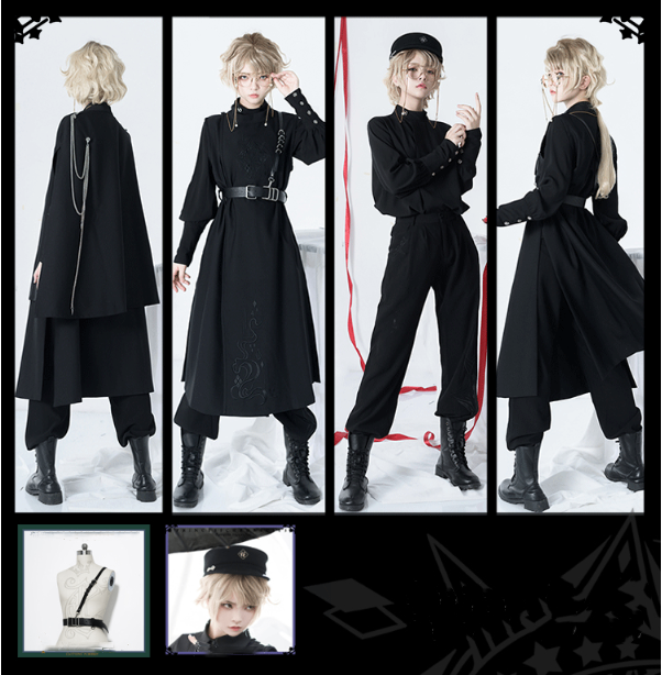 Princess Chronicles - The Stars Change - Sleeveless Ouji Lolita Long Coat