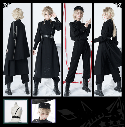 Princess Chronicles - The Stars Change - Sleeveless Ouji Lolita Long Coat